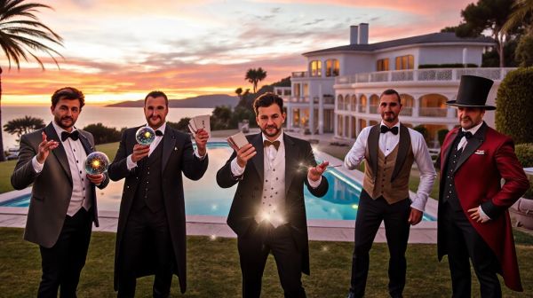 Top 5 magiciens à engager pour une fête privée sur la Côte d’Azur